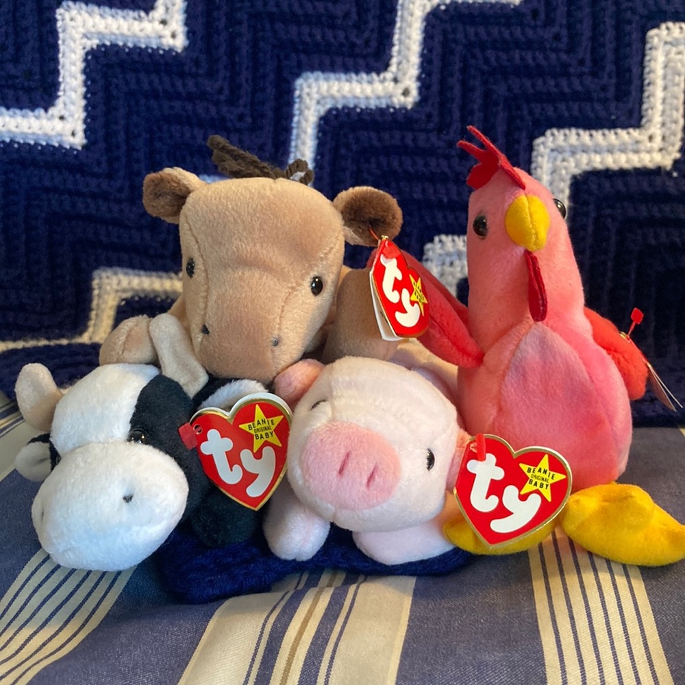 Beanie Babies- Farmyard Collection